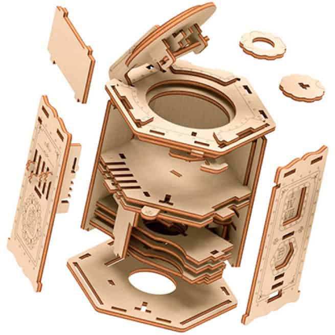 Le Fort Knox Box Escape Puzzle d&rsquo;Escape Welt
